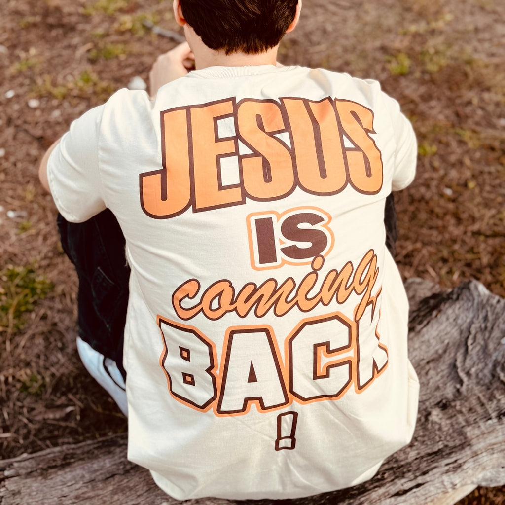 Camiseta Evangélica - Jesus está voltando!