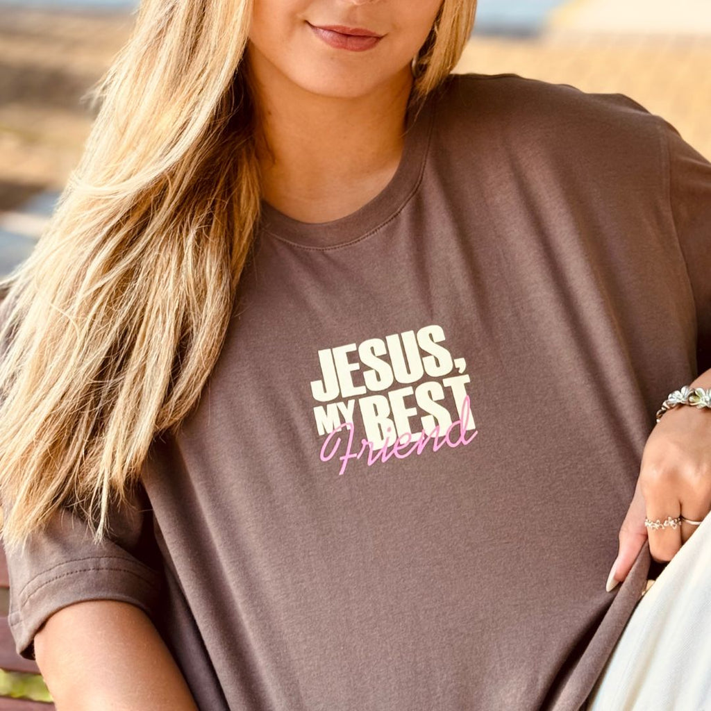 Camiseta cristã - Jesus my best Friend