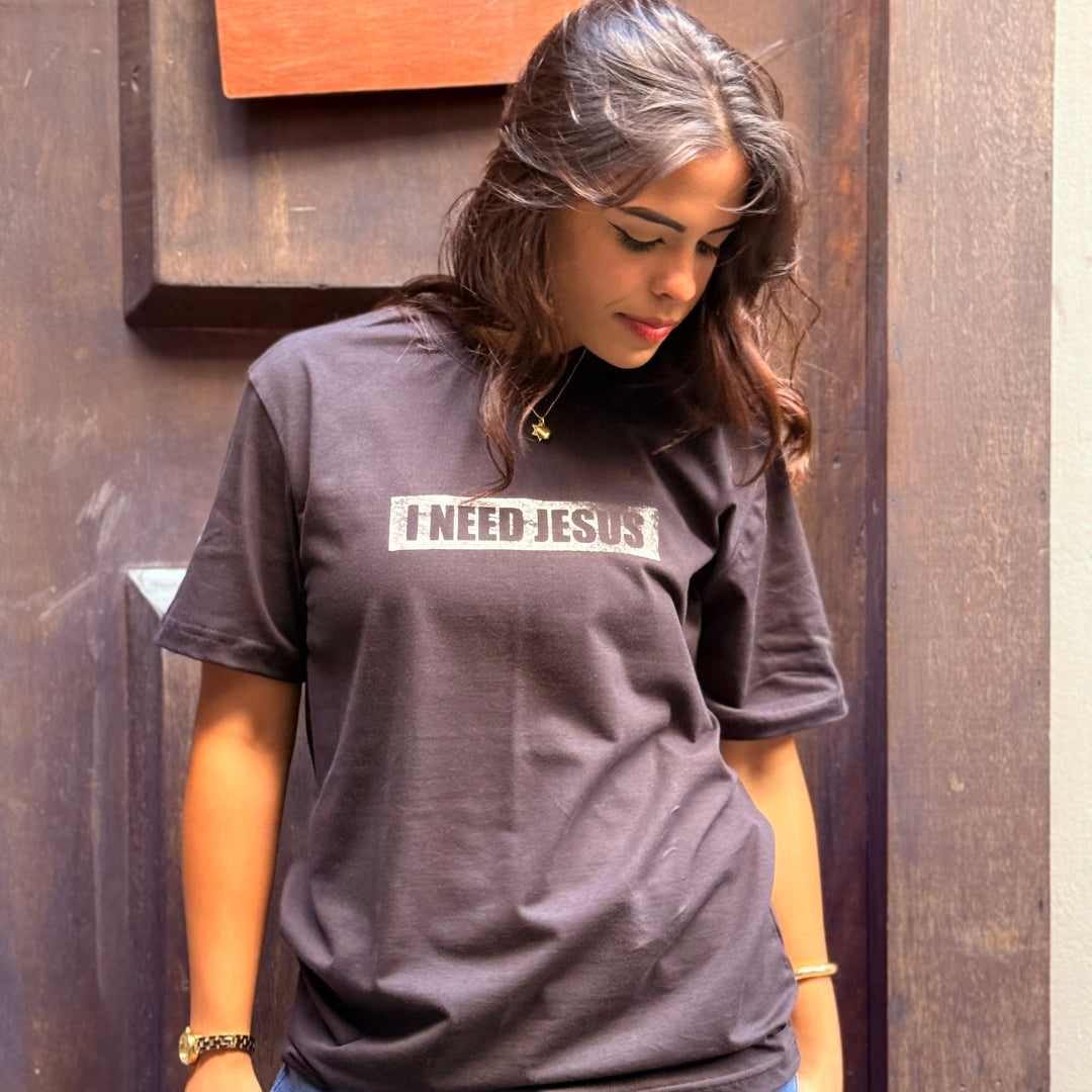 Camiseta Evangélica - Você precisa de Jesus