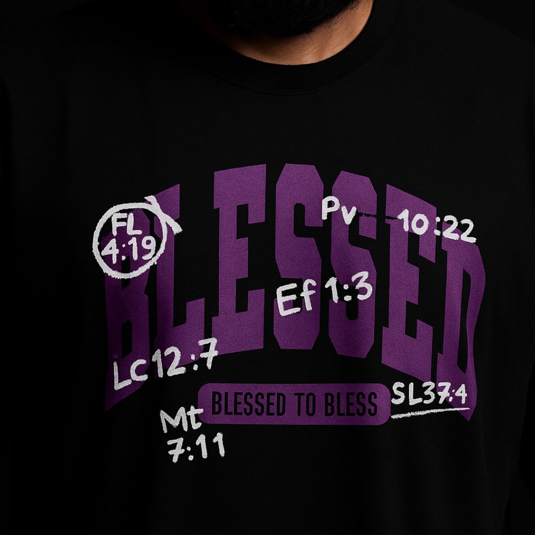 Camiseta Blessed to Bless