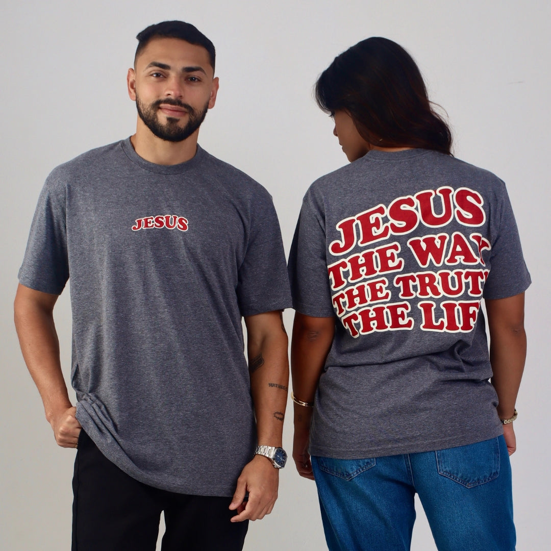 Camiseta Evangélica - é o caminho, a verdade e a vida!
