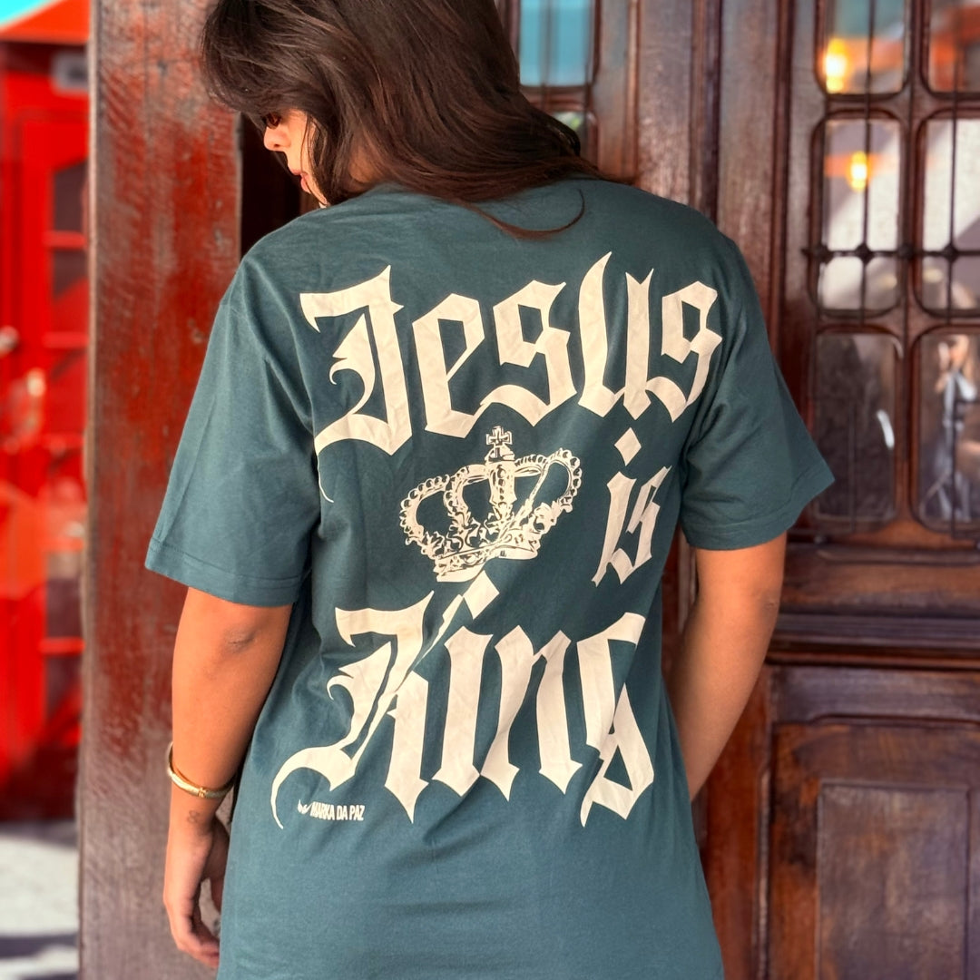 Camiseta Evangélica - é Rei