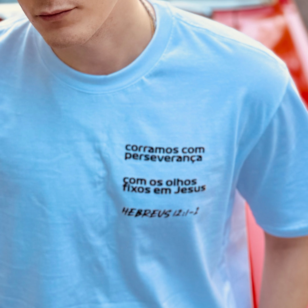 Camiseta Evangélica - Hebreus 12