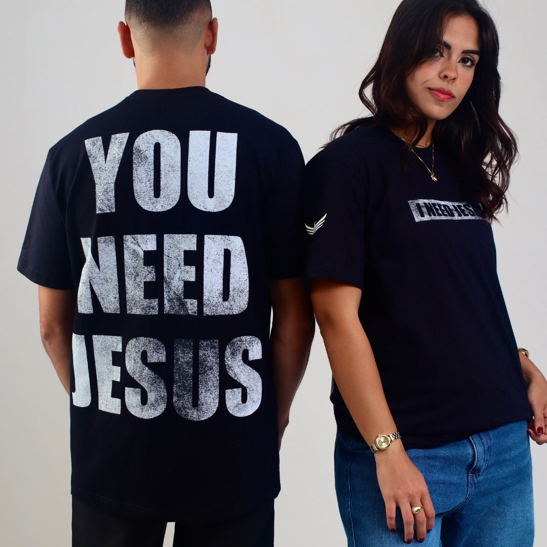 Camiseta Evangélica - Você precisa de Jesus