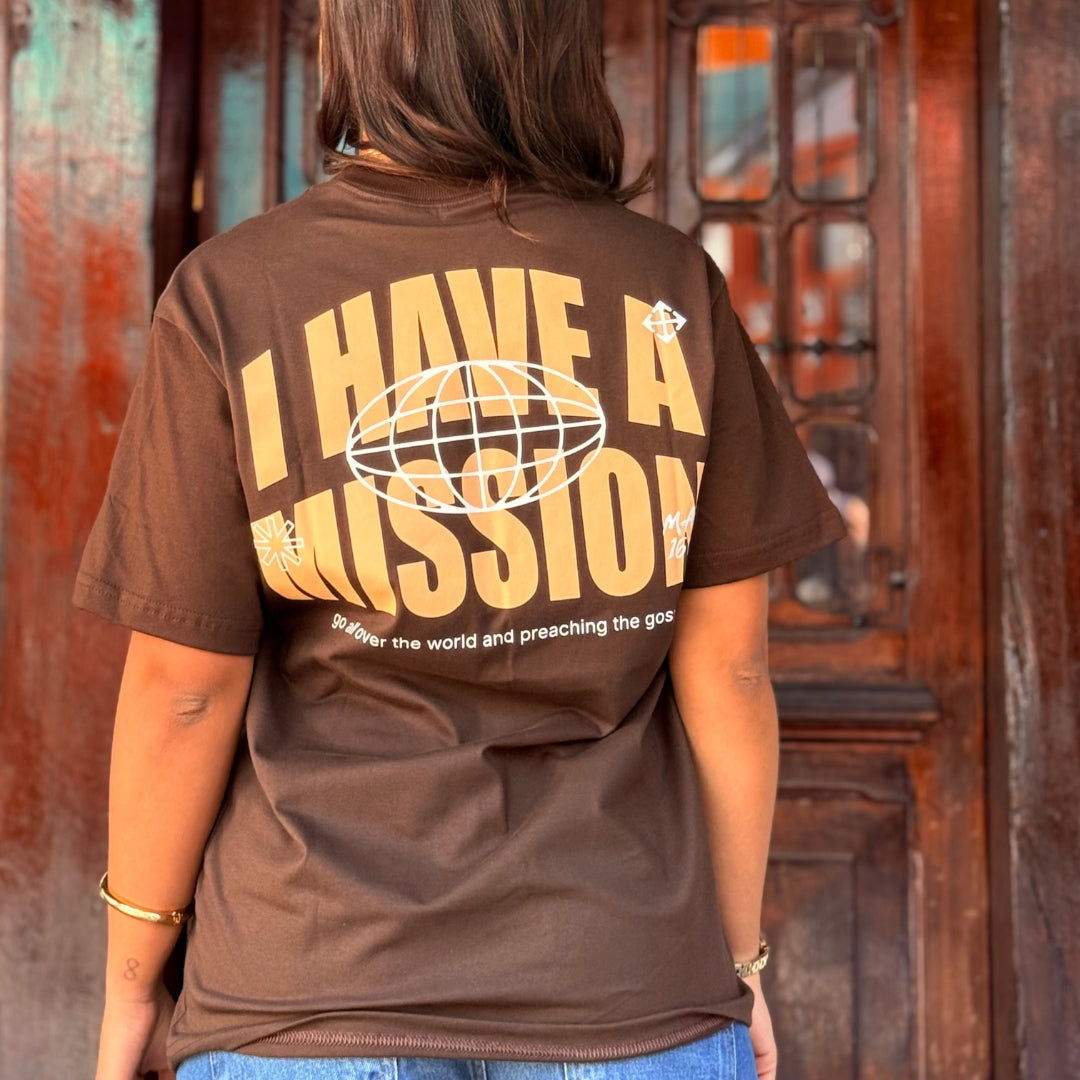 Camiseta Evangélica -   Eu tenho uma missão!