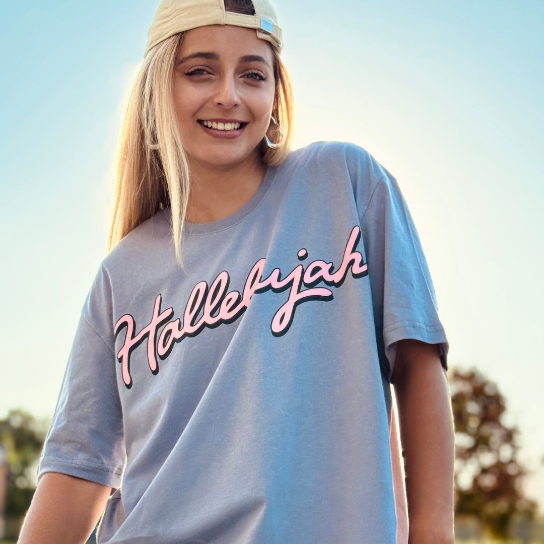 Camiseta evangélica - Hallelujah