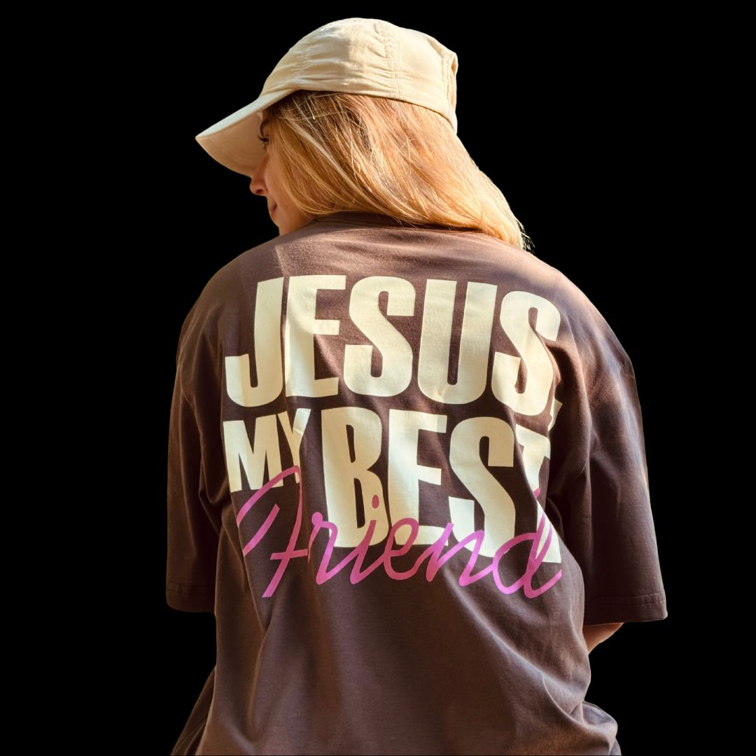 Camiseta cristã - Jesus my best Friend
