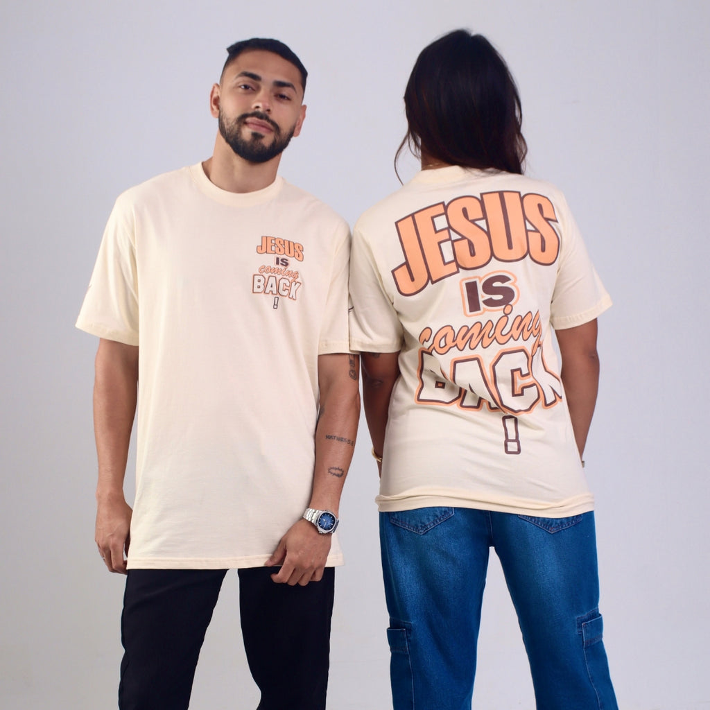 Camiseta Evangélica - Jesus está voltando!