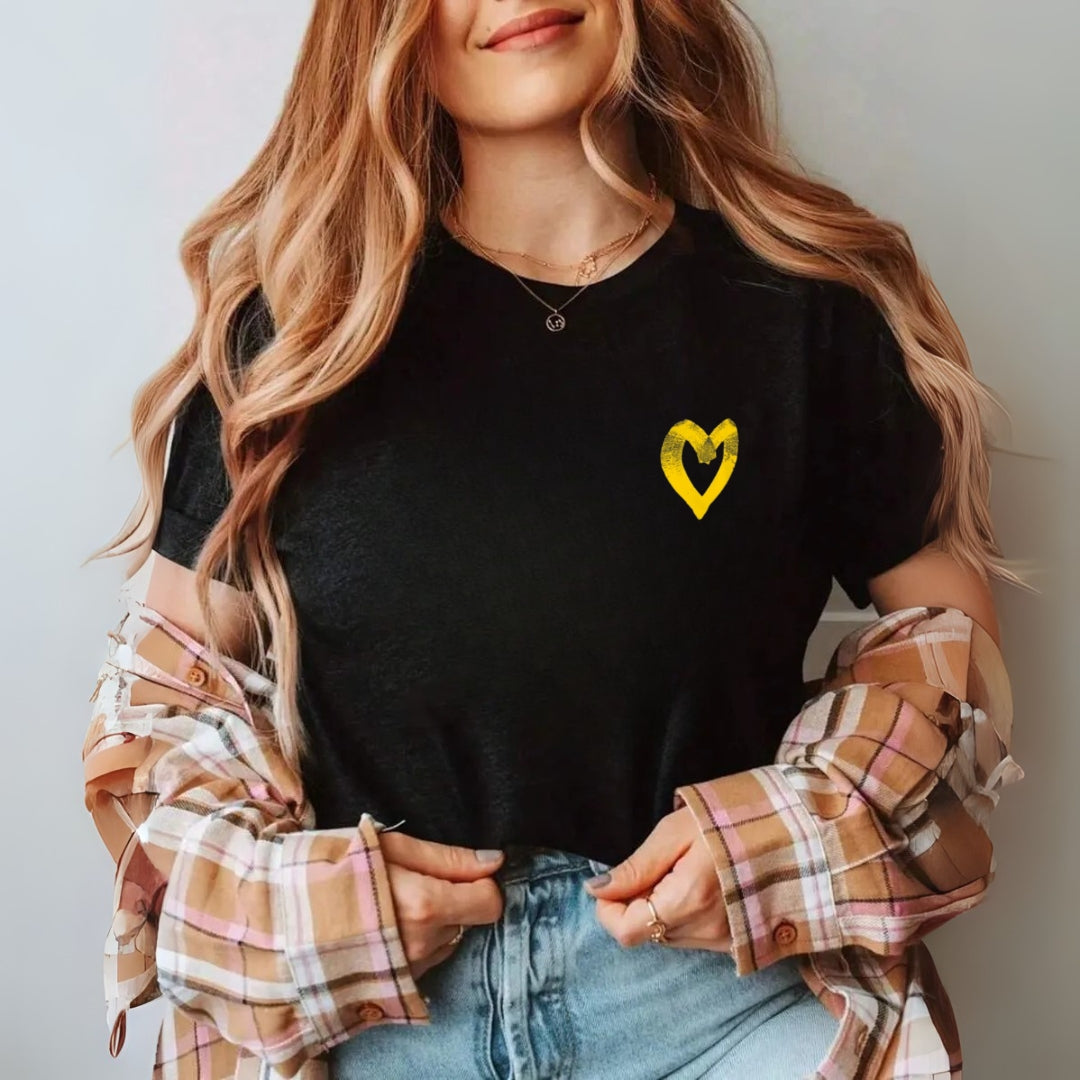 Camiseta Cristã Já Deus Certo! – Setembro Amarelo (Pré-Venda)