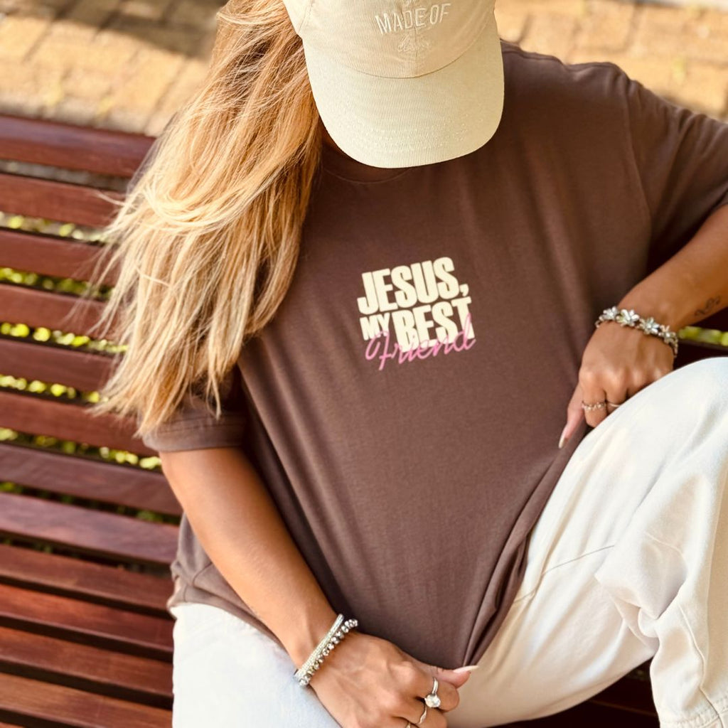 Camiseta cristã - Jesus my best Friend