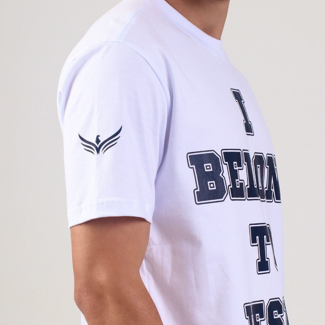 Camiseta Evangélica - Eu pertenço a Jesus