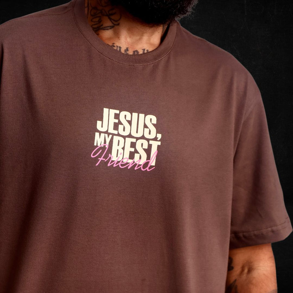 Camiseta cristã - Jesus my best Friend
