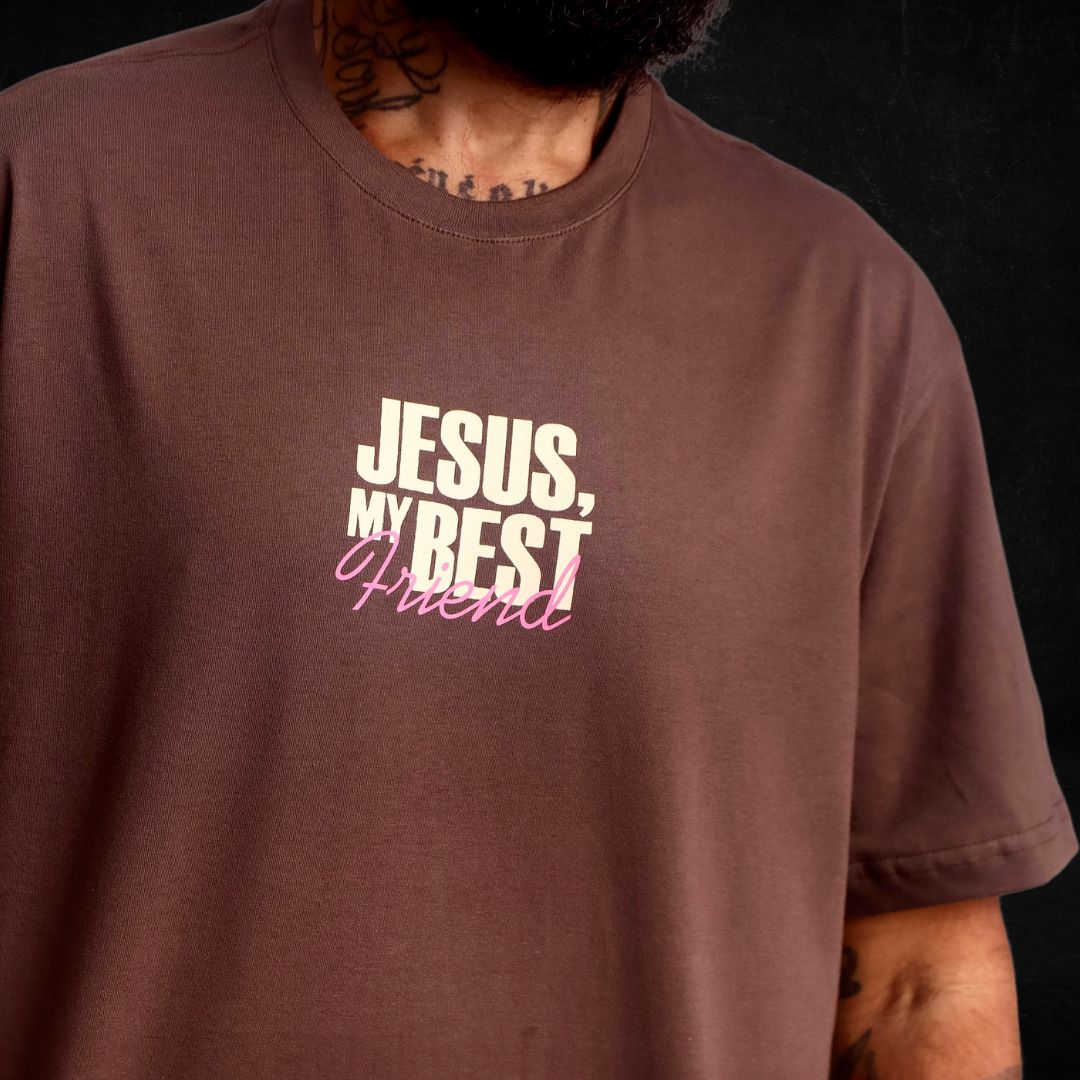 Camiseta cristã - Jesus my best Friend
