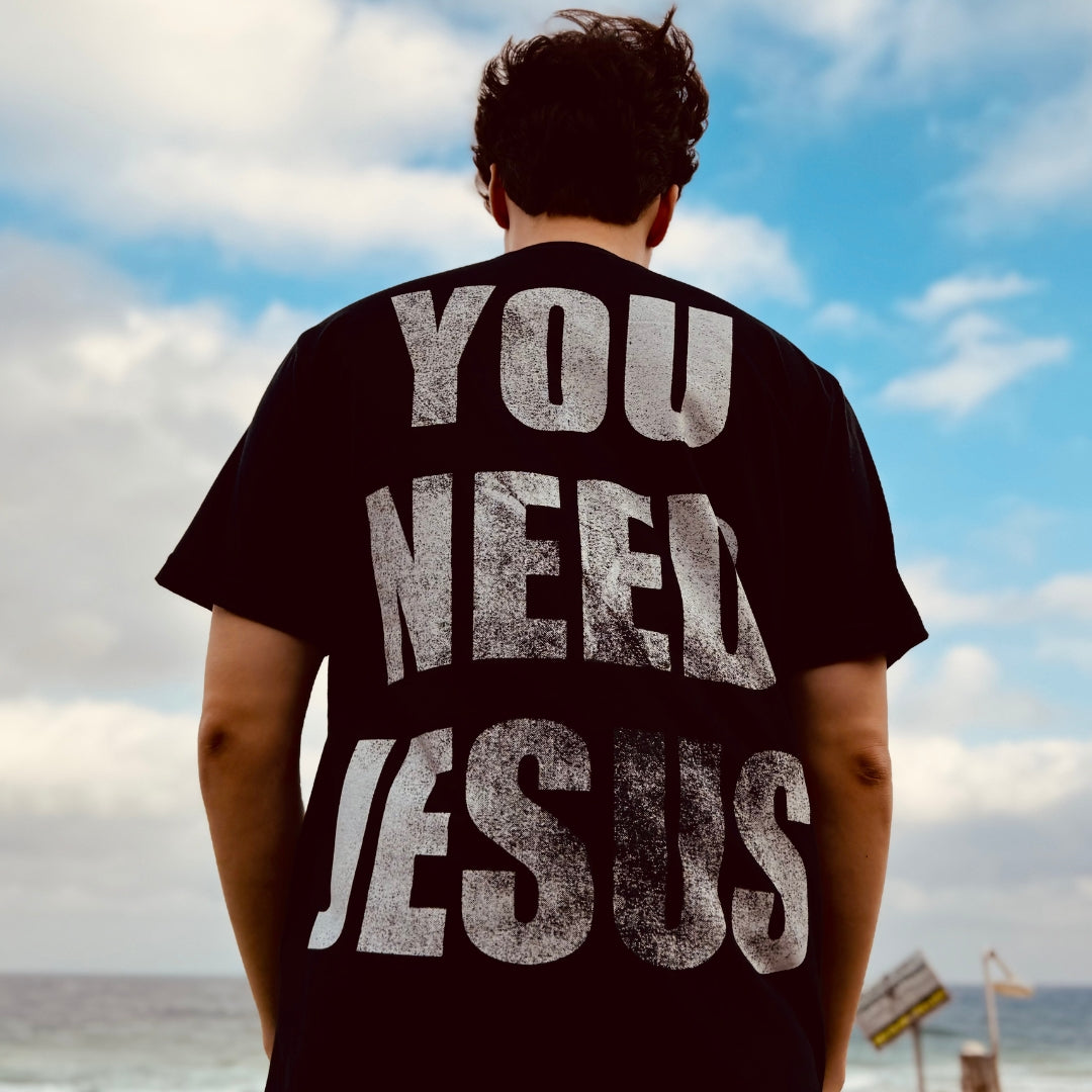 Camiseta Evangélica - Você precisa de Jesus