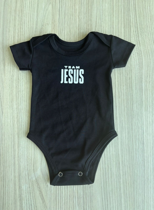 Body bebê Team Jesus