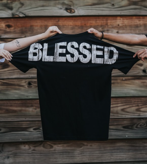 Camiseta Cristã - Blessed