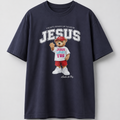 T-SHIRT  CHRISTIAN BEAR UM JEITO BONITO... JESUS GRAFITE  ﻿