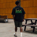 PRÉ-VENDA Camiseta Cristã - Thank You Jesus -  Preto Amarelo e Verde BR