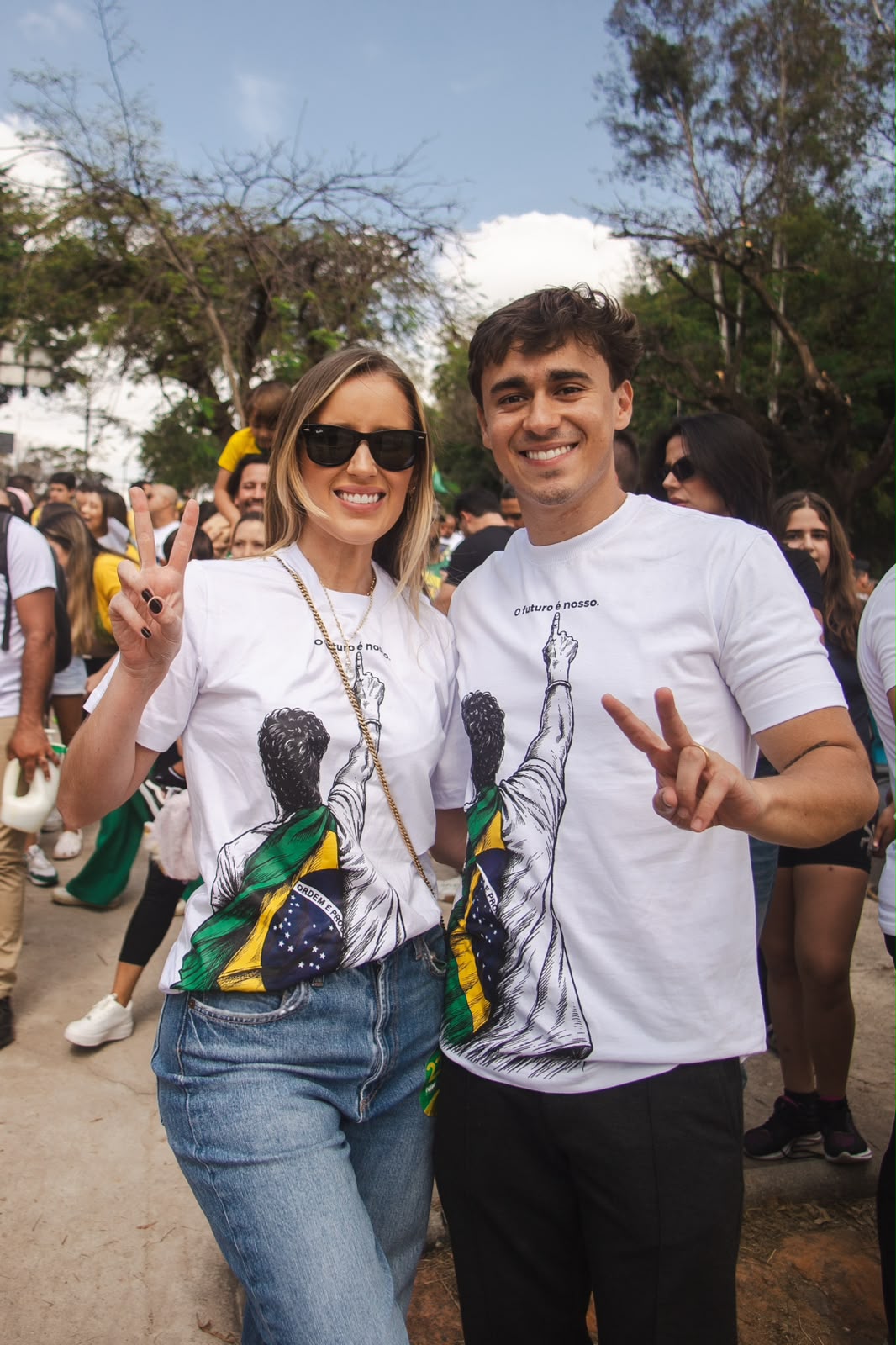 Camiseta Brasil - Nikolas Ferreira em Colab com a MKP