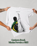 Camiseta Brasil - Nikolas Ferreira em Colab com a MKP